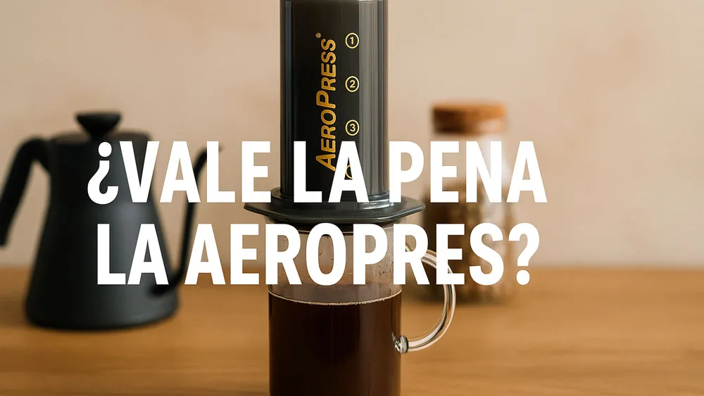 ¿Vale la pena la cafetera aeropress?